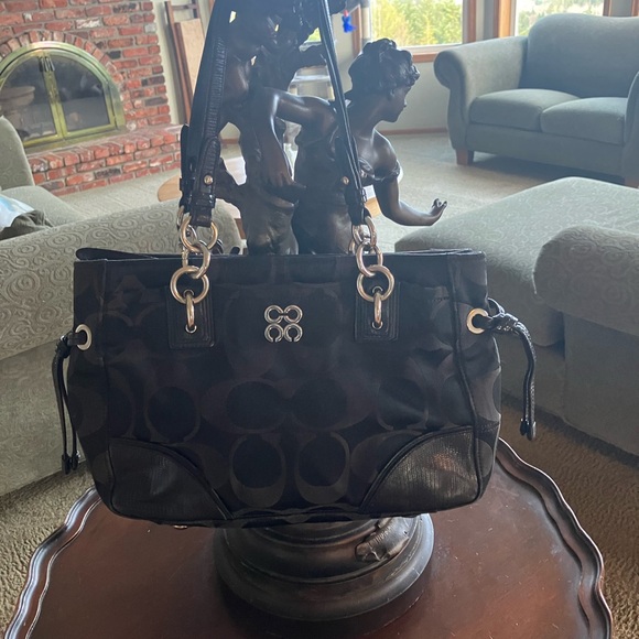 Handbags - COACH Black Designer purse